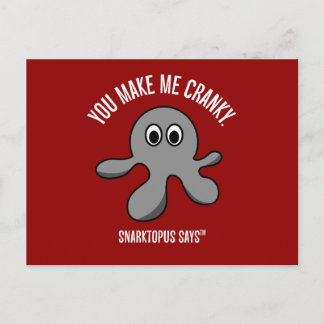 お前が僕の機嫌を損なう原因だ ポストカード