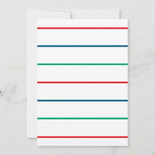 お前が入った？ブラック文字トラックボーイバースデーパーティー 招待状 (裏面)