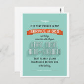 お前が出て行け。LDSはがき ポストカード (正面/裏面)