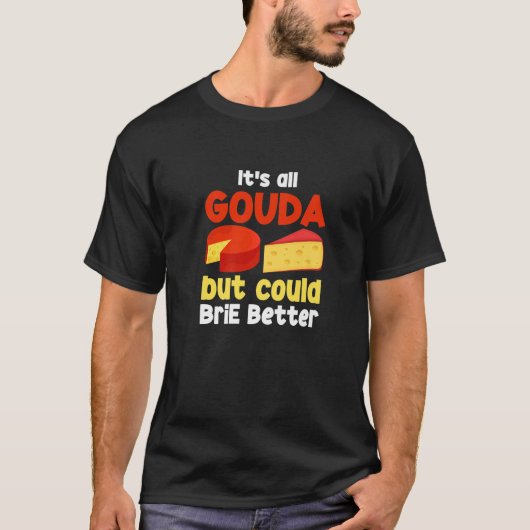 お前が勝ったもし奴は全てグルおもしろいダだ Tシャツ (正面)