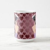 お前が右にスワイプしてよかった!オンラインデートすること コーヒーマグカップ (中央)