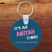 お前が名前を理解できないこと キーホルダー (正面)