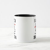 お前が好きだから抹茶だ マグカップ (中央)