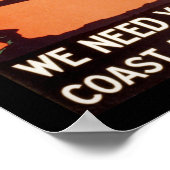 お前が必要だ！沿岸砲兵団 ポスター (角)