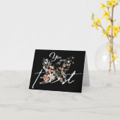 お前が最高のだ カード (黄色い花)