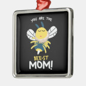 お前が最高の母だ メタルオーナメント (左)