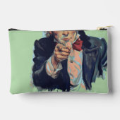 お前が欲しい | おもしろいアンクルSam採用イメージ名 アクセサリーポーチ (裏面)