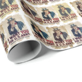 お前が欲しい | アンクルサムヴィンテージレトロビューティ ラッピングペーパー (ロールコーナー)