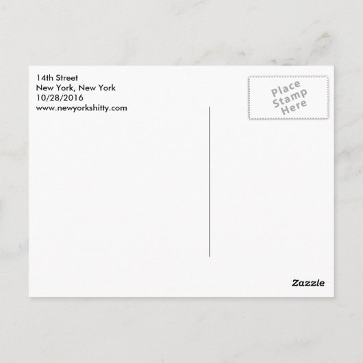 お前が欲しい ポストカード (裏面)