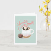 お前が爆弾だ！クリスマスカード カード (黄色い花)