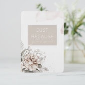 お前が特別なカードだからだ サンキューカード (スタンド正面)