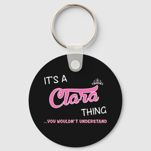 お前が理解できないのはクララだ キーホルダー (正面)