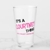 お前が理解できないような法廷外な事 タンブラーグラス (正面)