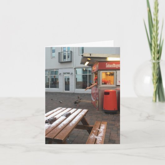 お前が知っ感謝していた無料の昼食 カード (正面)