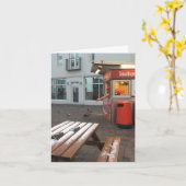 お前が知っ感謝していた無料の昼食 カード (黄色い花)