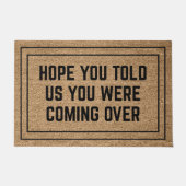 お前が終わりだと言来えよ ドアマット (正面)