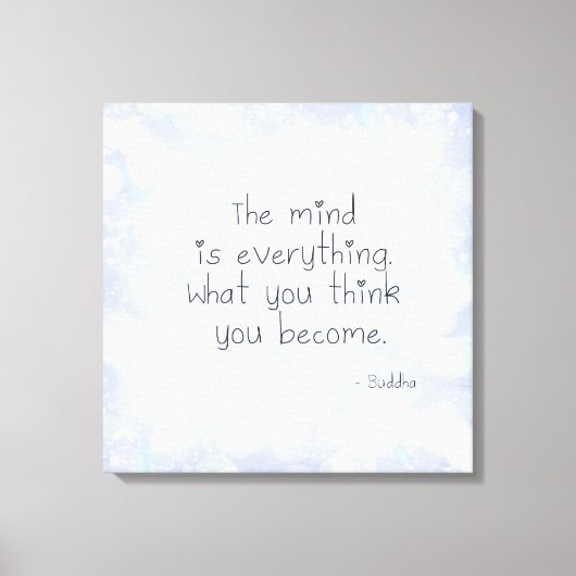 お前が考え何か キャンバスプリント (正面)