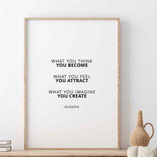 お前が考え何になるんだ仏引用文 ポスター