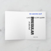 お前が耐えた全ての事で母の日が幸せ… カード (内部)