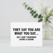 お前が自分だと言食べう... ポストカード (スタンド正面)