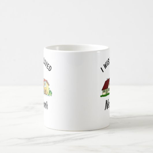 お前が隣に住んで欲しい最高ののは コーヒーマグカップ (中央)