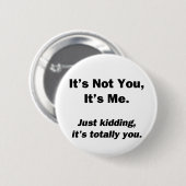 お前じゃない俺だ 缶バッジ (正面&裏面)