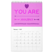 お前すごい！ カレンダー (2月 2027)