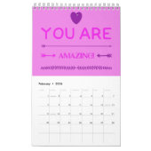 お前すごい！ カレンダー (2月 2026)