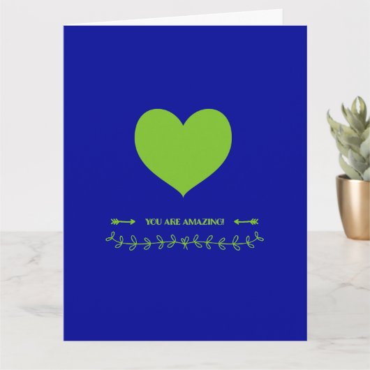 お前すごい! カード (小さな植物)