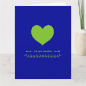 お前すごい! カード (正面)