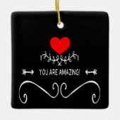 お前すごい! セラミックオーナメント (正面)