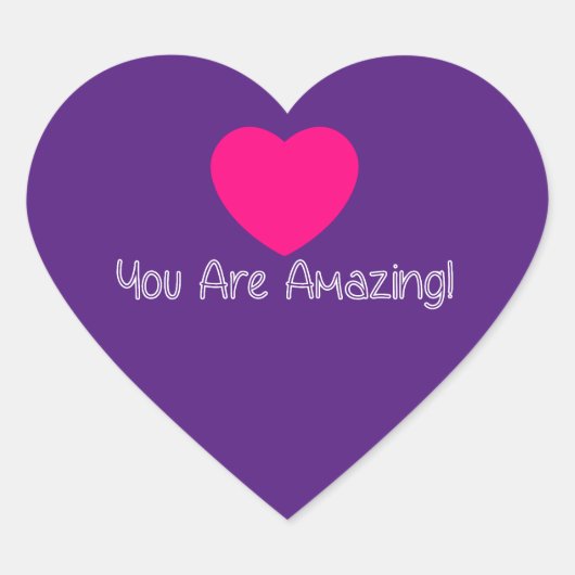 お前すごい! ハートシール (正面)