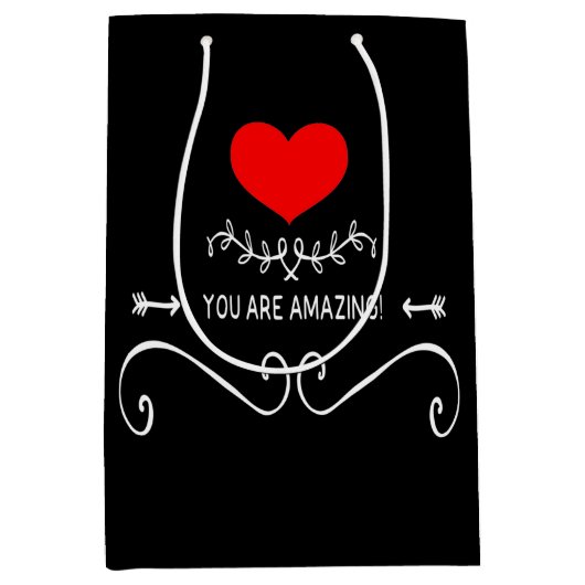 お前すごい！ ミディアムペーパーバッグ (正面)