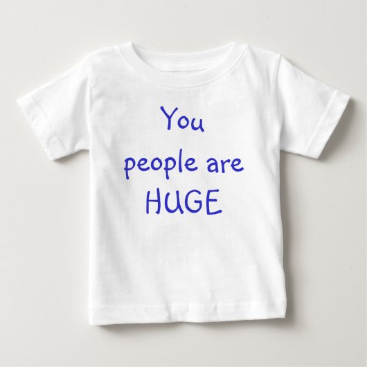 お前たち大物だ ベビーTシャツ (正面)