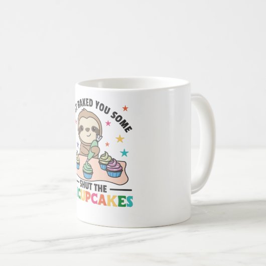 お前たち焼いたにフッカケの口を閉じてやっただけだ コーヒーマグカップ (正面右)