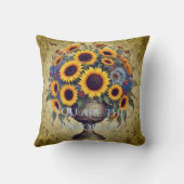 「お前だお気に入りの!」 フローラ枕 クッション (裏面)