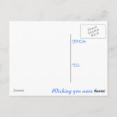 お前だけ恋しく思だ！ ポストカード (裏面)