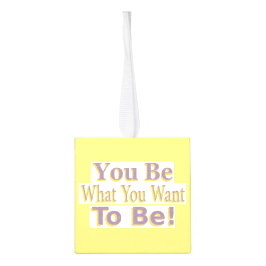 「お前だ！」 かわいいデザイン。買今 キューブオーナメント