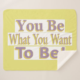 「お前だ！」 かわいいデザイン。買今 シェルパブランケット