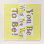 「お前だ！」 かわいいデザイン。買今 ジグソーパズル (横)