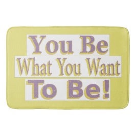 「お前だ！」 かわいいデザイン。買今 バスマット