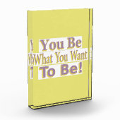 「お前だ！」 かわいいデザイン。買今 フォトブロック (左)