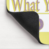 「お前だ!」 かわいいデザイン。買今 マウスパッド (コーナー)