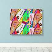 お前だ！ キャンバスプリント (インサイチュ (ウッドフロア))