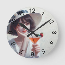 お前だ！ ラウンド壁時計