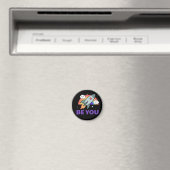 お前だ。レインボーロケット雲ハート マグネット (インサイチュ (食洗機))
