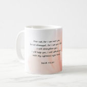 お前と一緒にいるのを恐れろ コーヒーマグカップ (正面左)