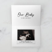 お前と俺とベビー!驚きの妊娠の発表 カード (内部)