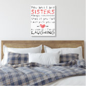 「お前と俺は姉妹だ」キャンバス キャンバスプリント (インサイチュ (寝室))
