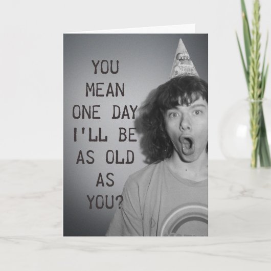 お前と同じ年だ カード (正面)